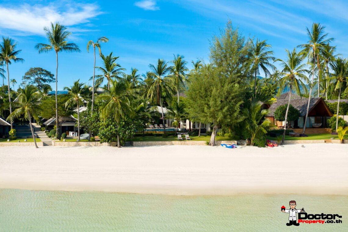 8 Bedroom Beachfront Villa – Lipa Noi, Koh Samui – For Sale