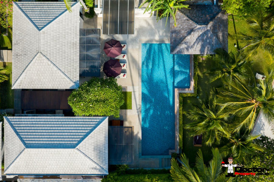 8 Bedroom Beachfront Villa – Lipa Noi, Koh Samui – For Sale