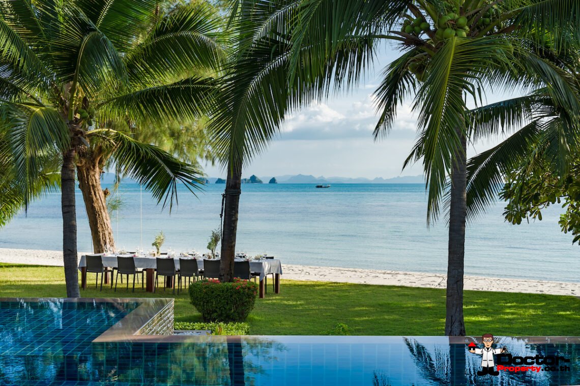 8 Bedroom Beachfront Villa – Lipa Noi, Koh Samui – For Sale