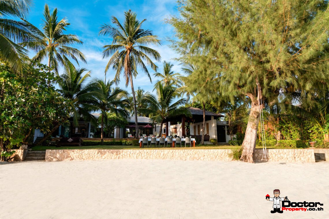 8 Bedroom Beachfront Villa – Lipa Noi, Koh Samui – For Sale
