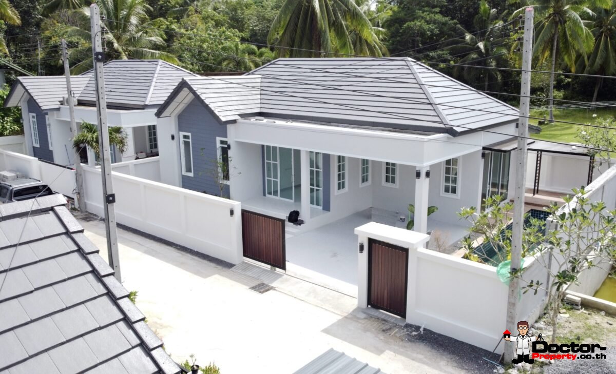New 3 Bedroom Pool Villa – Taling Ngam, Koh Samui – For Sale