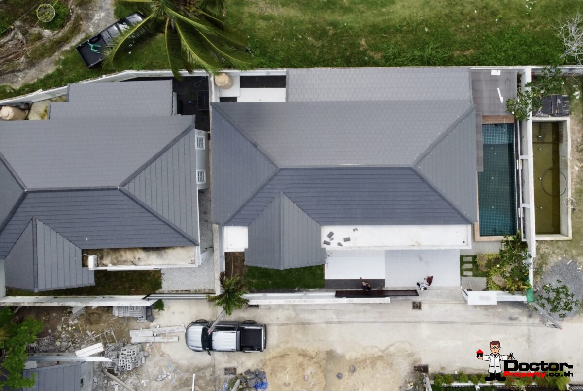 New 3 Bedroom Pool Villa – Taling Ngam, Koh Samui – For Sale