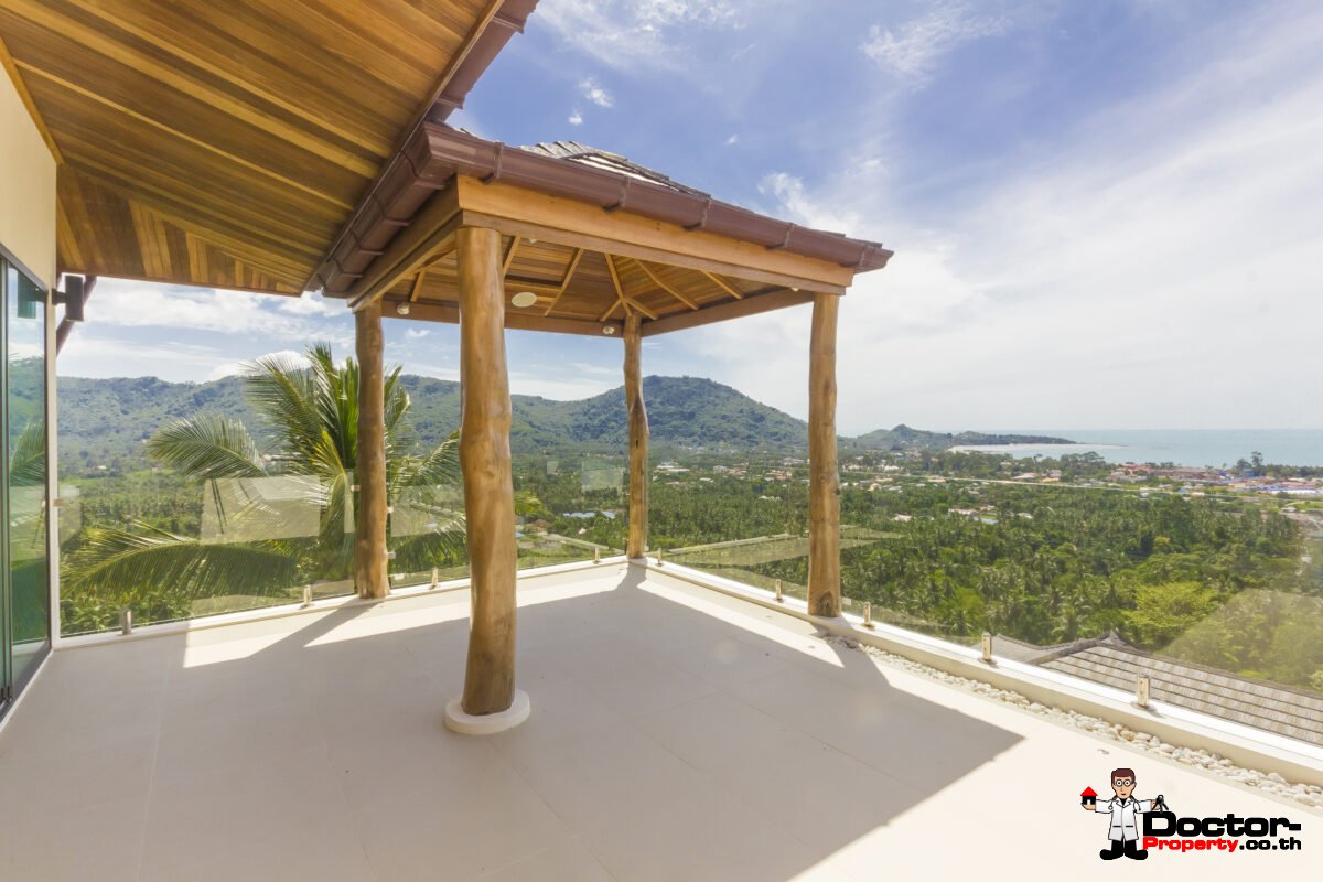 3 Bedroom + 2 Studio's Apartment Villa with Seaview - Lamai, Koh Samui - For Sale