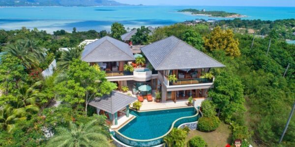 Stunning 4 Bedroom Sea View Villa - Plai Laem - Koh Samui - for sale