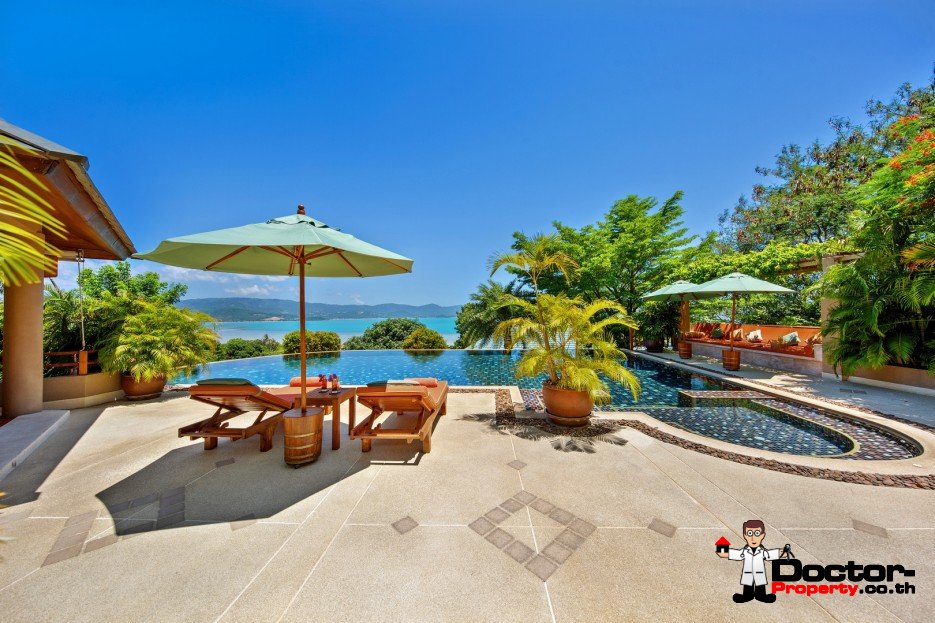 Stunning 4 Bedroom Sea View Villa - Plai Laem - Koh Samui - for sale