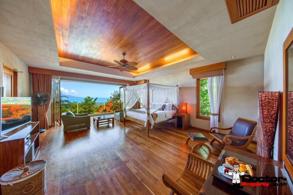 Stunning 4 Bedroom Sea View Villa - Plai Laem - Koh Samui - for sale