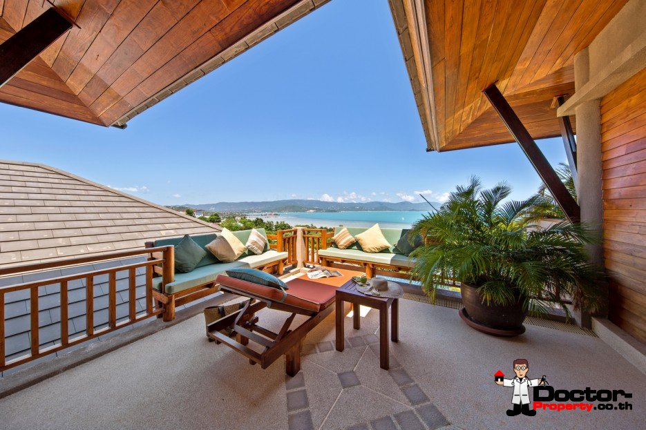 Stunning 4 Bedroom Sea View Villa - Plai Laem - Koh Samui - for sale