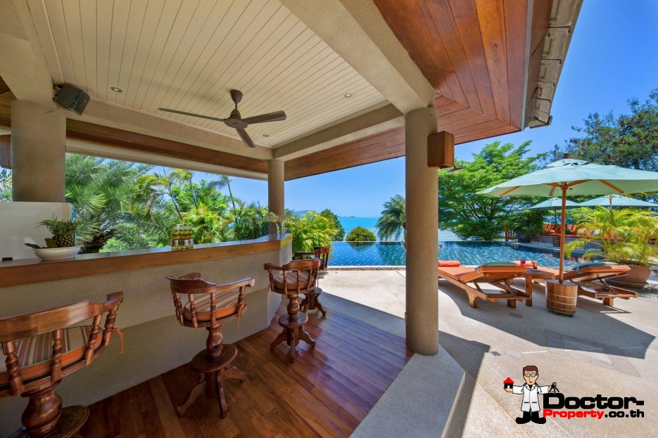 Stunning 4 Bedroom Sea View Villa - Plai Laem - Koh Samui - for sale