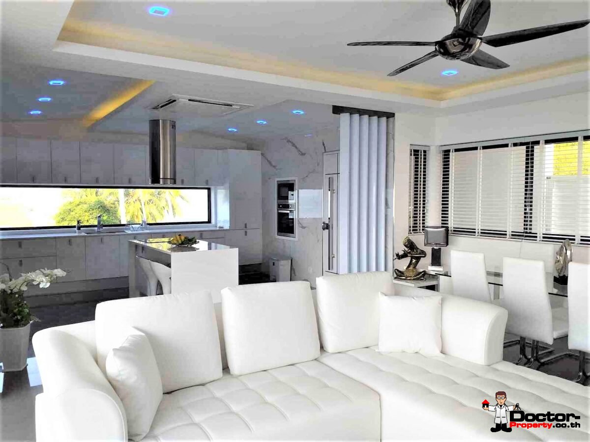 New 3 Bedroom Villa with Sea View - Nathon - Koh Samui - for sale