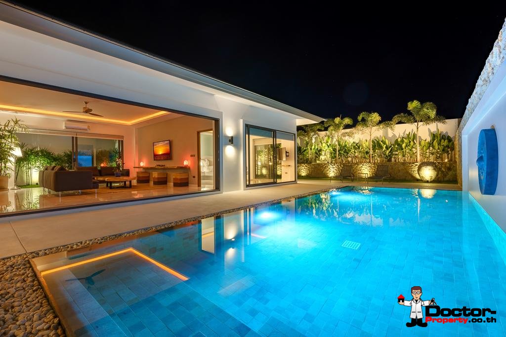 New 3 Bedroom Pool Villa - Mae Nam - Koh Samui - for sale