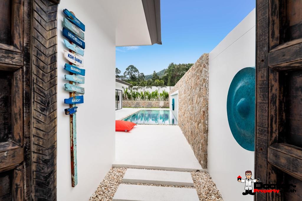 New 3 Bedroom Pool Villa - Mae Nam - Koh Samui - for sale