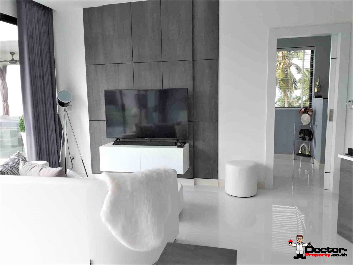 New 3 Bedroom Villa with Sea View - Nathon - Koh Samui - for sale
