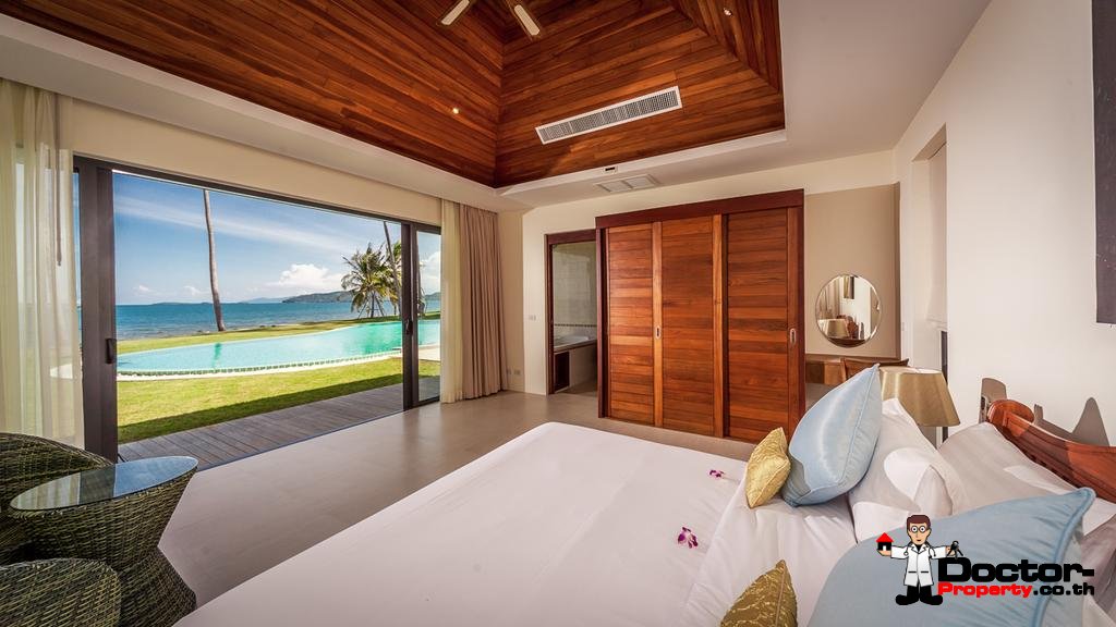 4 Bedroom Beachfront Villa - Laem Sor - Koh Samui - for sale