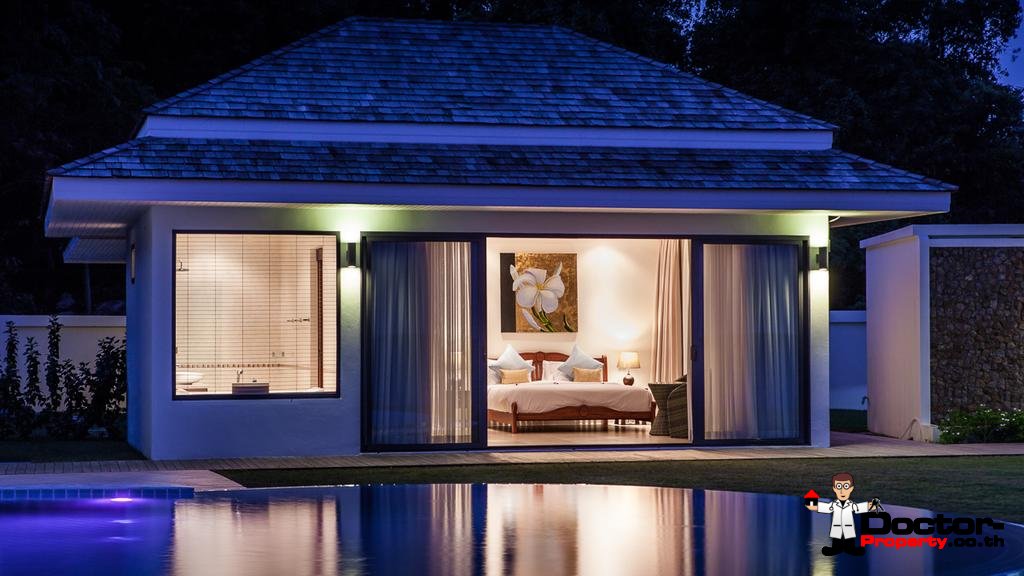 4 Bedroom Beachfront Villa - Laem Sor - Koh Samui - for sale