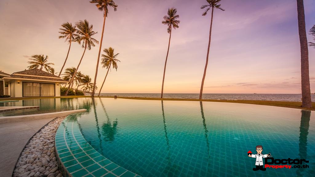 4 Bedroom Beachfront Villa - Laem Sor - Koh Samui - for sale