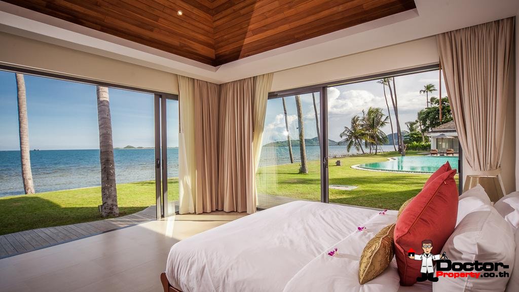 4 Bedroom Beachfront Villa - Laem Sor - Koh Samui - for sale