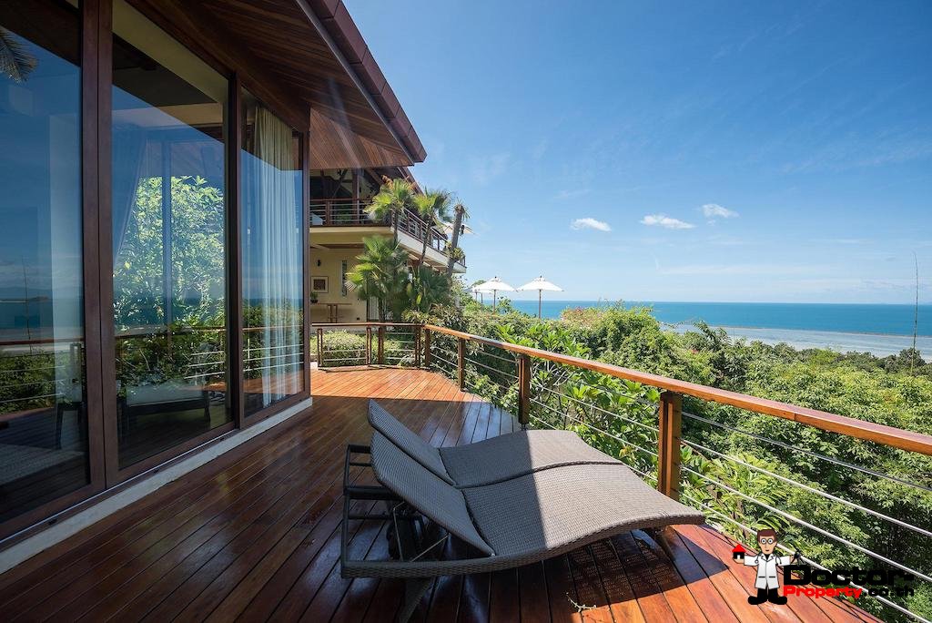 4 Bedroom Sea View Pool Villa - Laem Set - Koh Samui - for sale