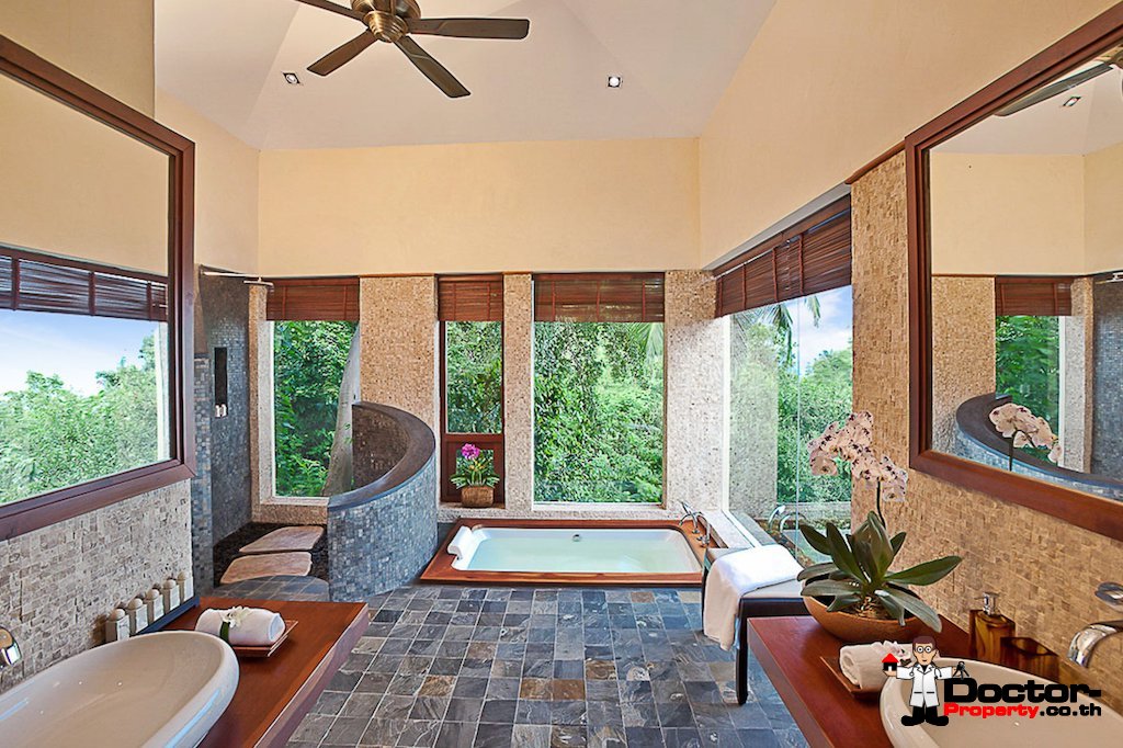 4 Bedroom Sea View Pool Villa - Laem Set - Koh Samui - for sale