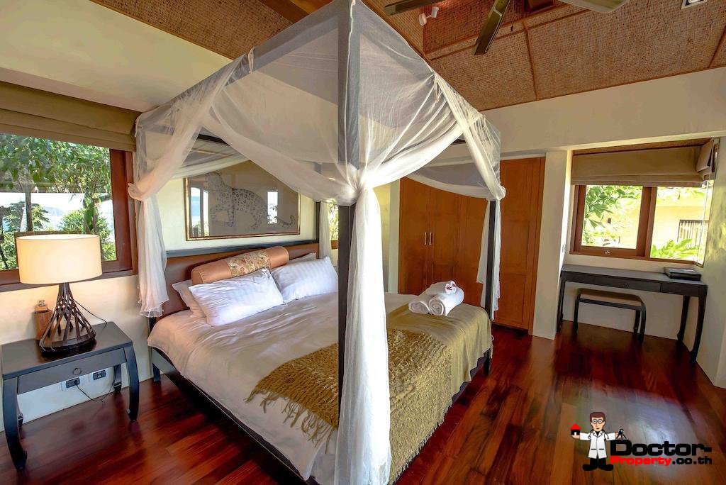 4 Bedroom Sea View Pool Villa - Laem Set - Koh Samui - for sale