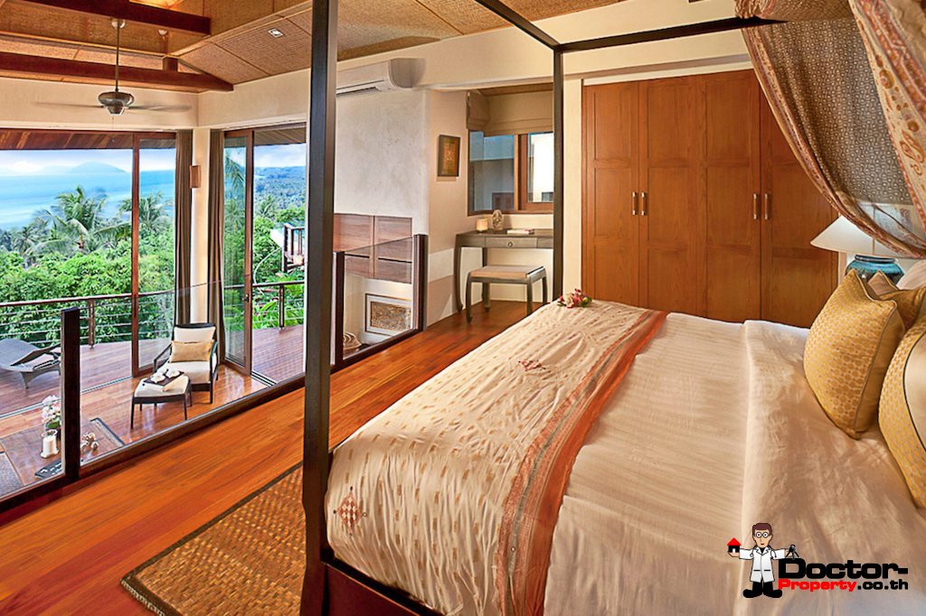 4 Bedroom Sea View Pool Villa - Laem Set - Koh Samui - for sale