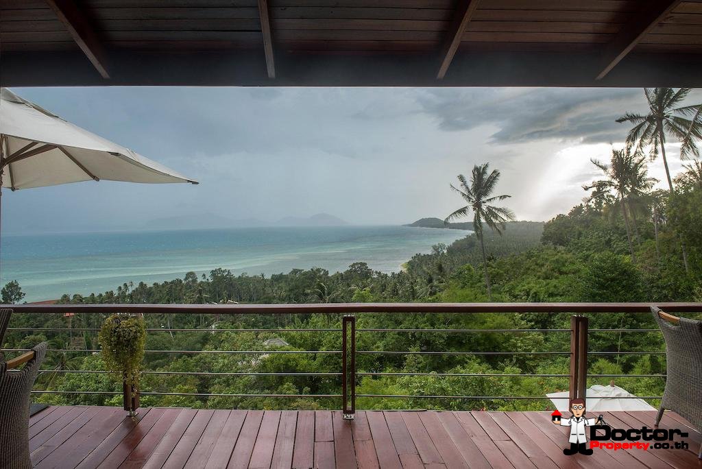 4 Bedroom Sea View Pool Villa - Laem Set - Koh Samui - for sale