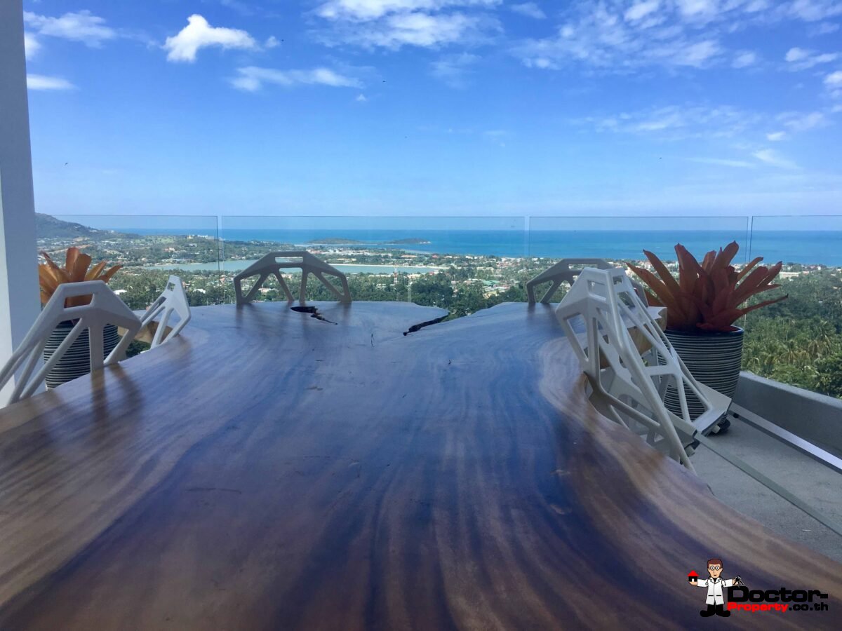 4 Bedroom Sea View Villa - Chaweng - Koh Samui - for sale