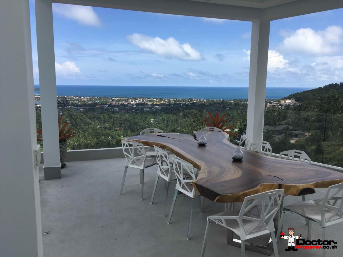 4 Bedroom Sea View Villa - Chaweng - Koh Samui - for sale