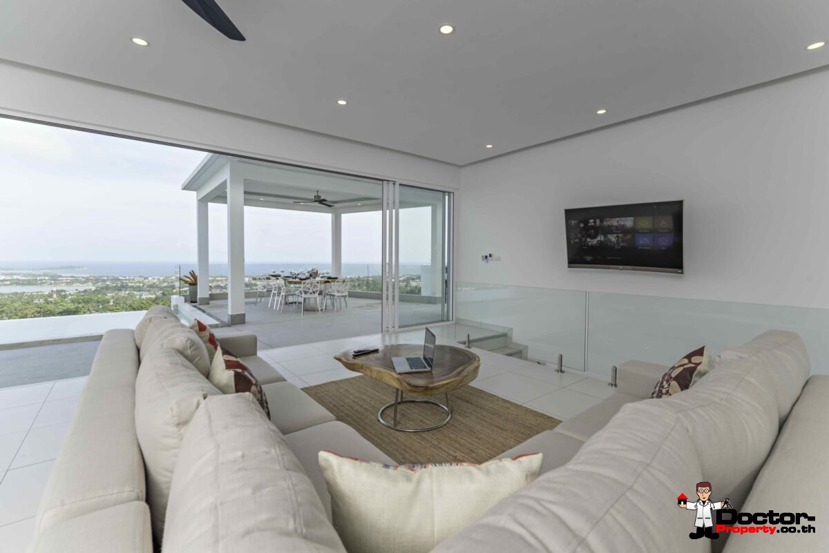 4 Bedroom Sea View Villa - Chaweng - Koh Samui - for sale