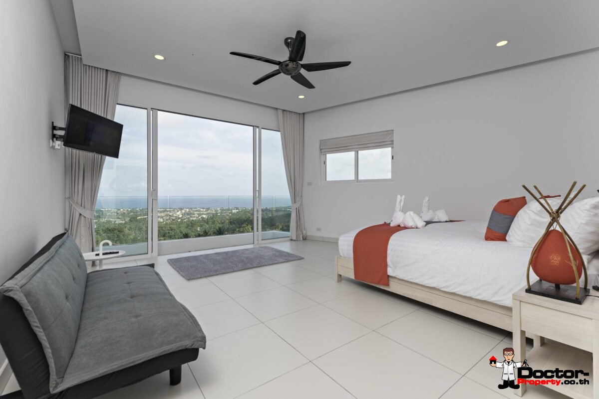 4 Bedroom Sea View Villa - Chaweng - Koh Samui - for sale