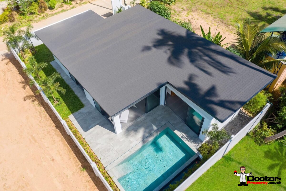 New 3 Bedroom Villa with Sea View - Bophut - Koh Samui - for sale