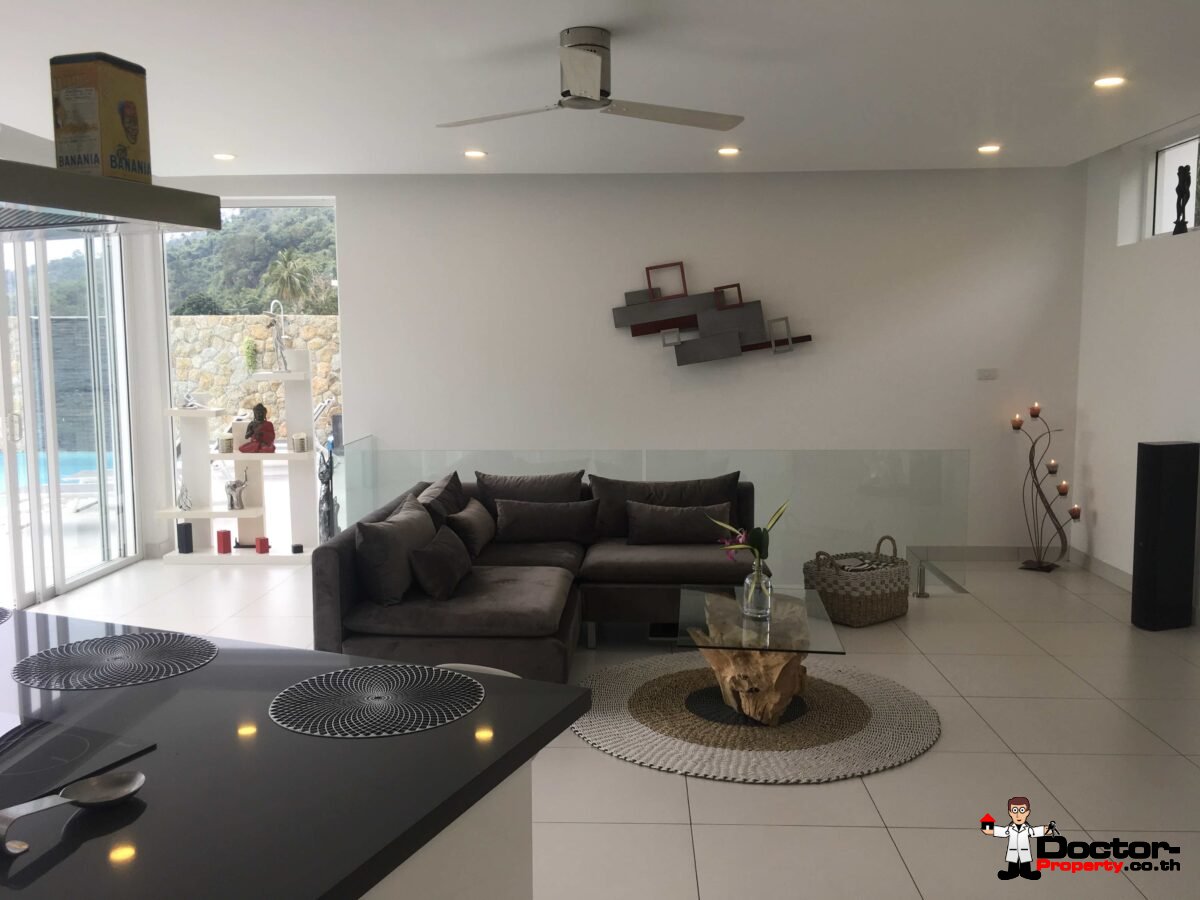 3 Bedroom Sea View Villa - Chaweng - Koh Samui - for sale