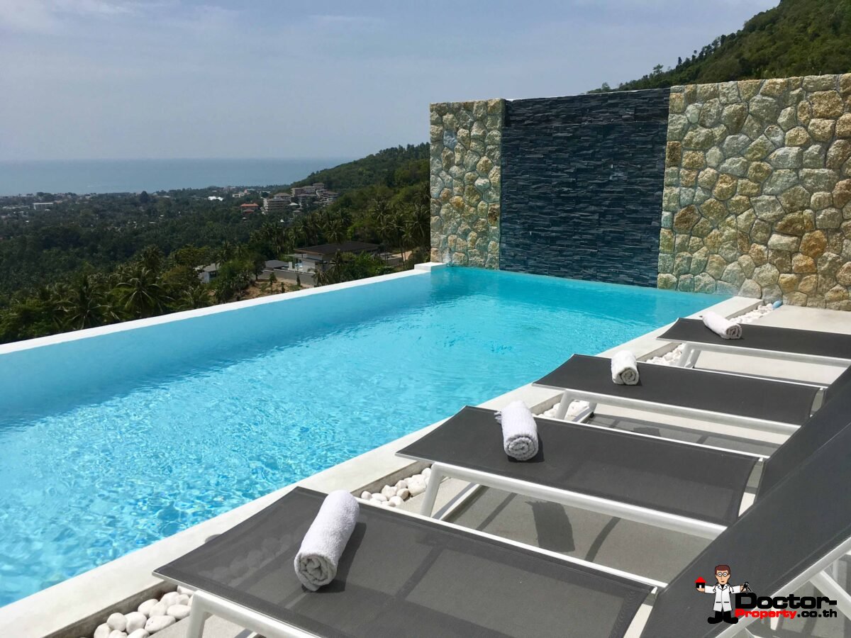 3 Bedroom Sea View Villa - Chaweng - Koh Samui - for sale