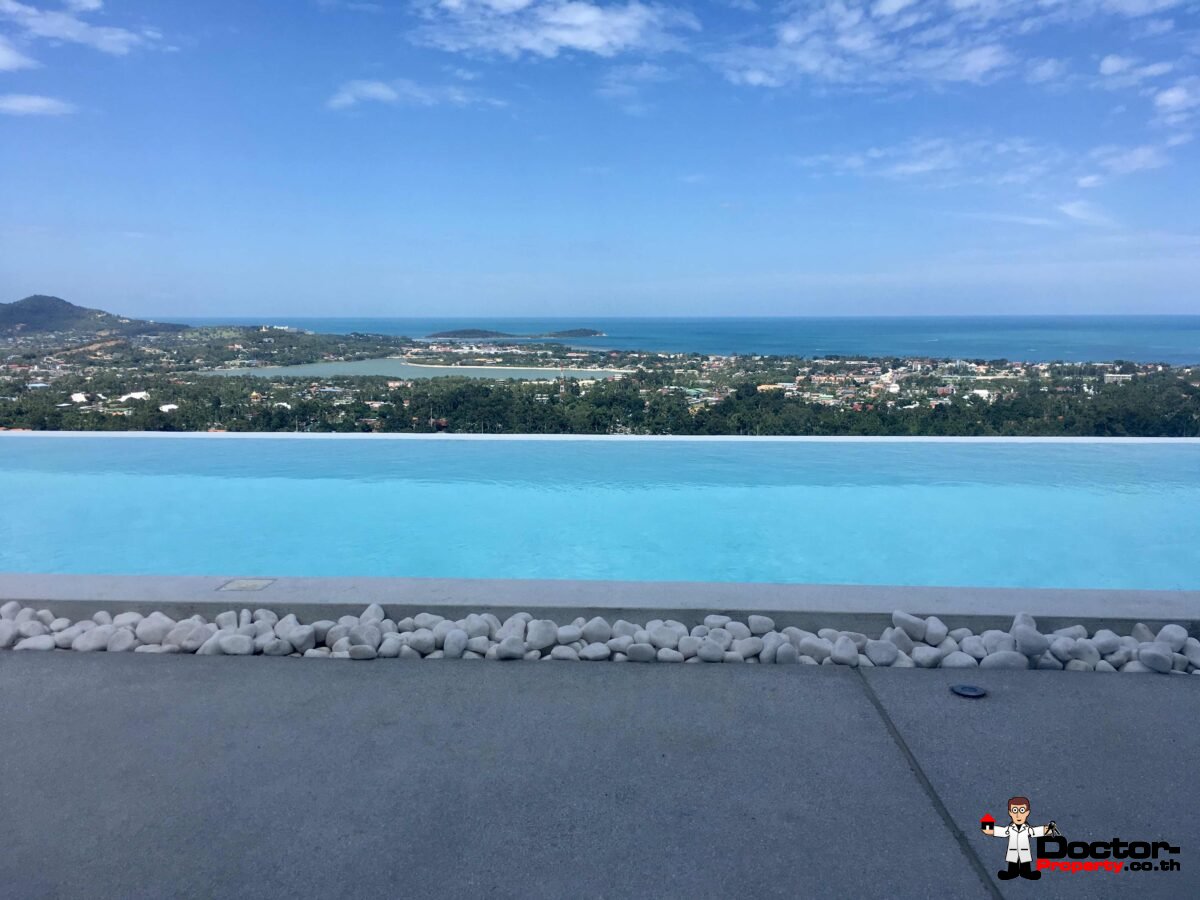 3 Bedroom Sea View Villa - Chaweng - Koh Samui - for sale