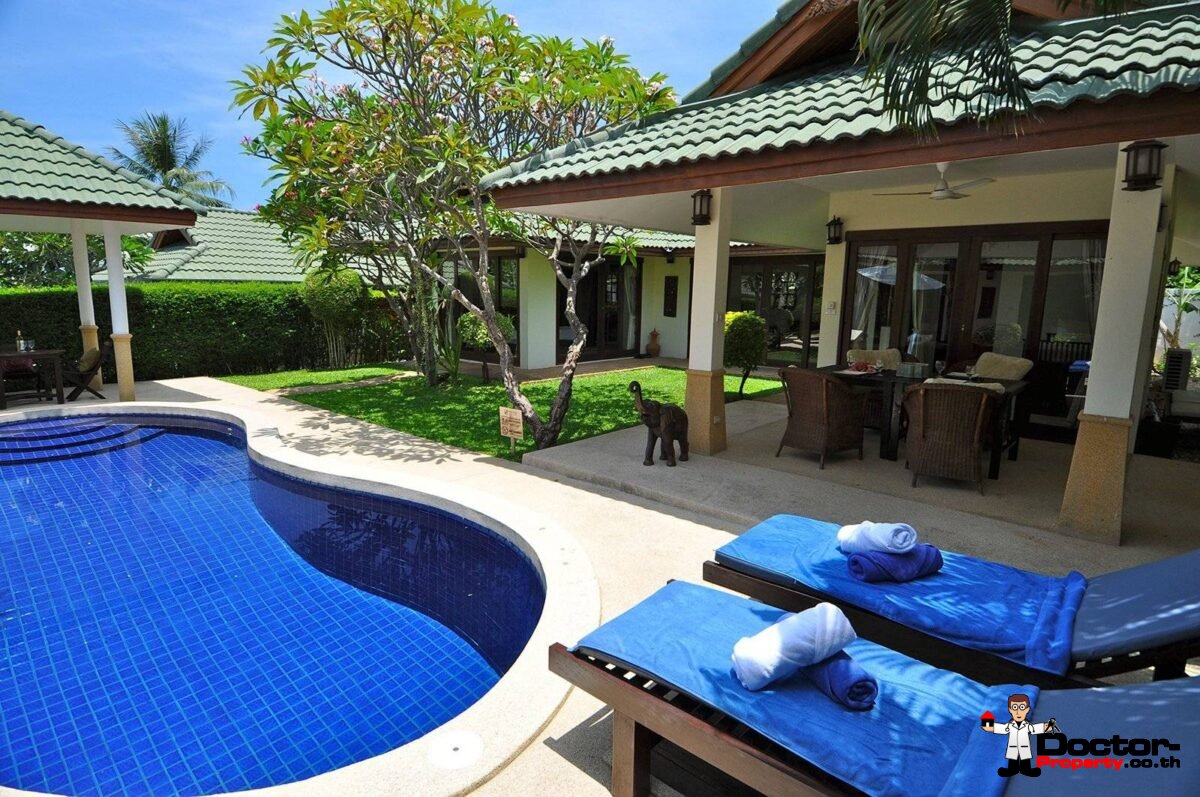 4 Bedroom Pool Villa - Choeng Mon - Koh Samui - for sale