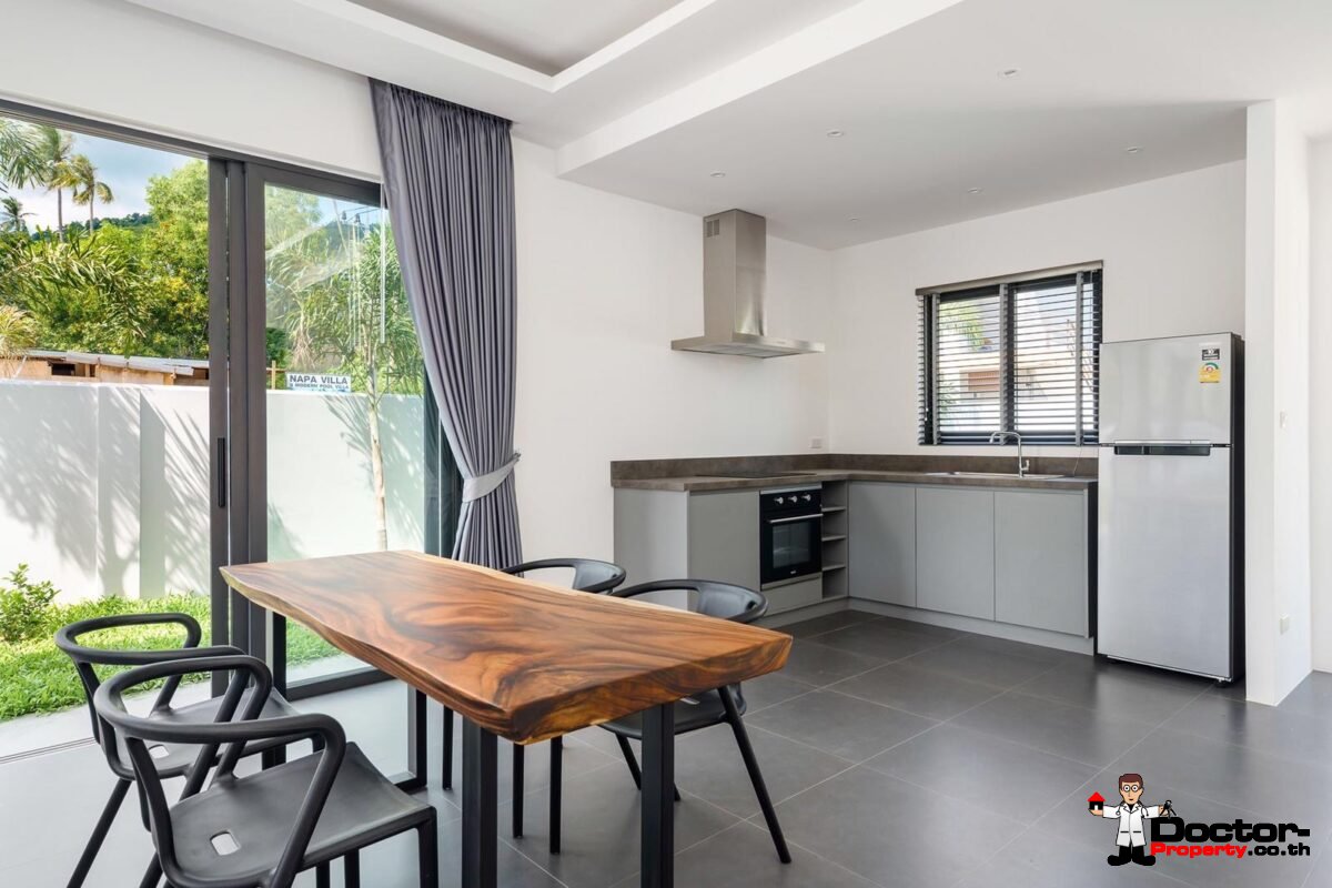 New 3 Bedroom Villa with Sea View - Bophut - Koh Samui - for sale