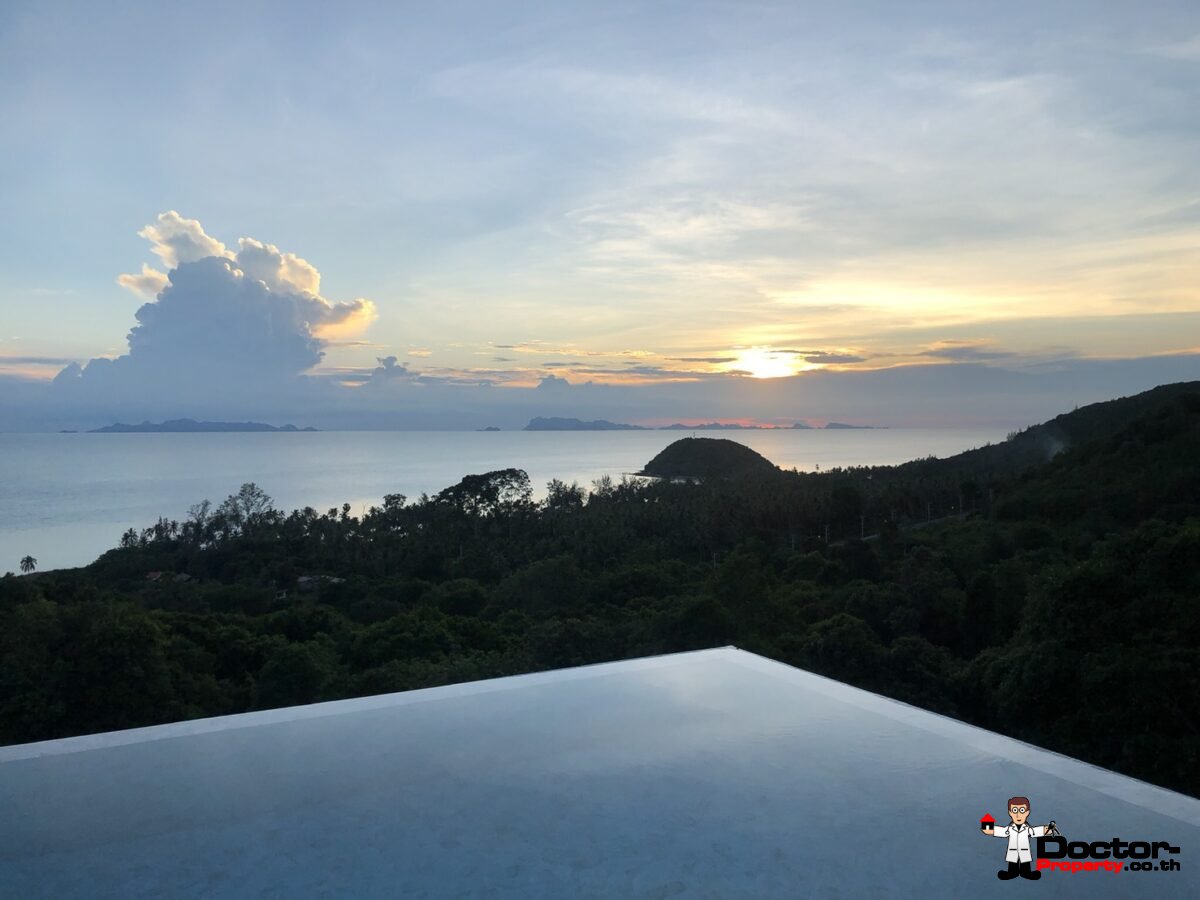 New 3 Bedroom Sea View Villa - Bang Makham -Koh Samui - for sale