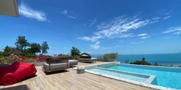 New 3 Bedroom Sea View Villa - Bang Makham -Koh Samui - for sale
