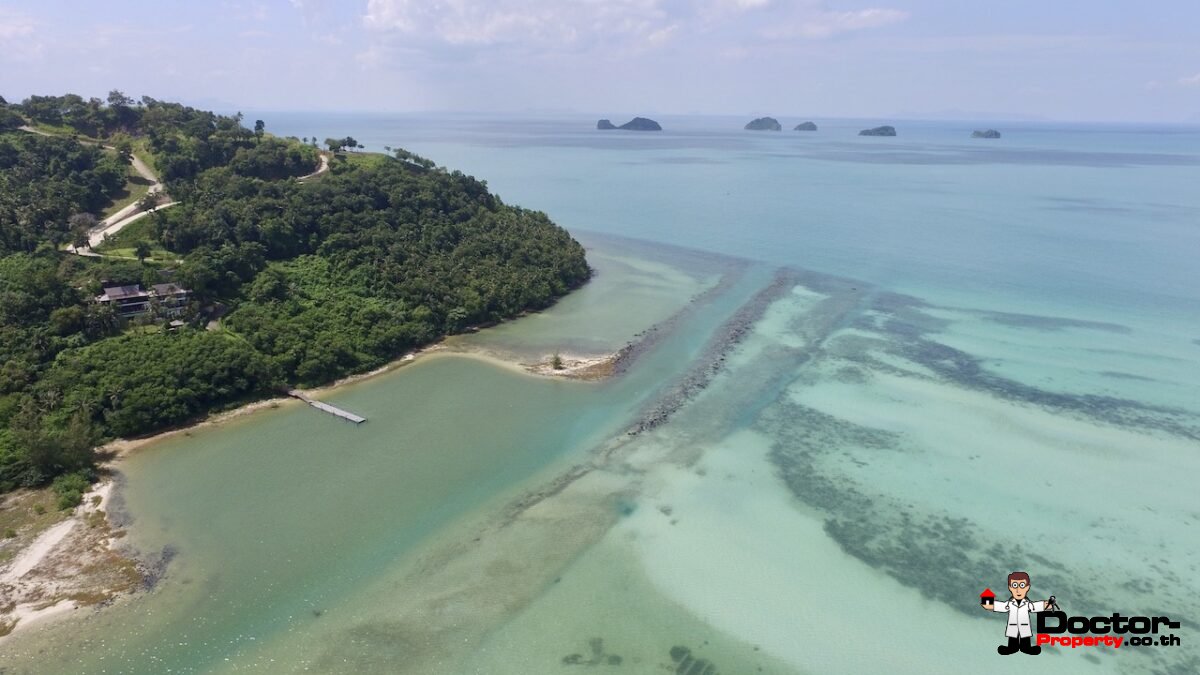 Beachfront 5 Bedroom Villa - Taling Ngam - Koh Samui - for sale