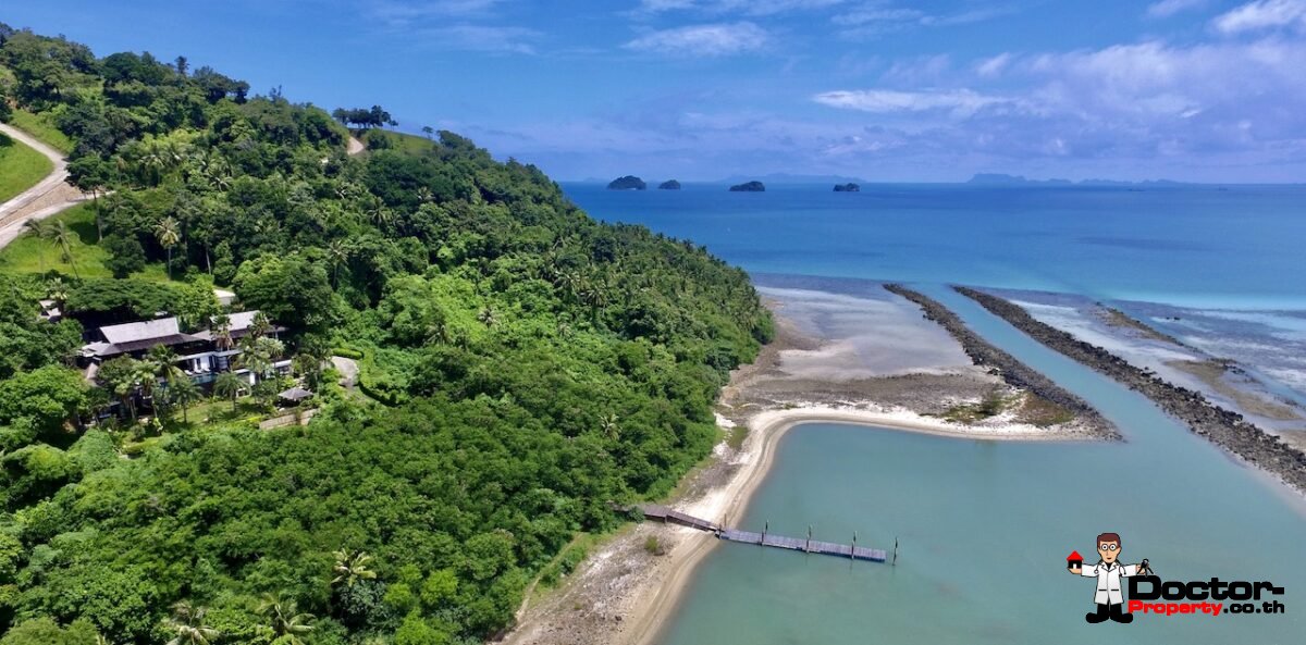 Beachfront 5 Bedroom Villa - Taling Ngam - Koh Samui - for sale