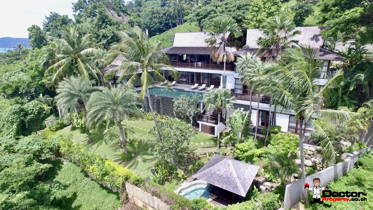 Beachfront 5 Bedroom Villa - Taling Ngam - Koh Samui - for sale