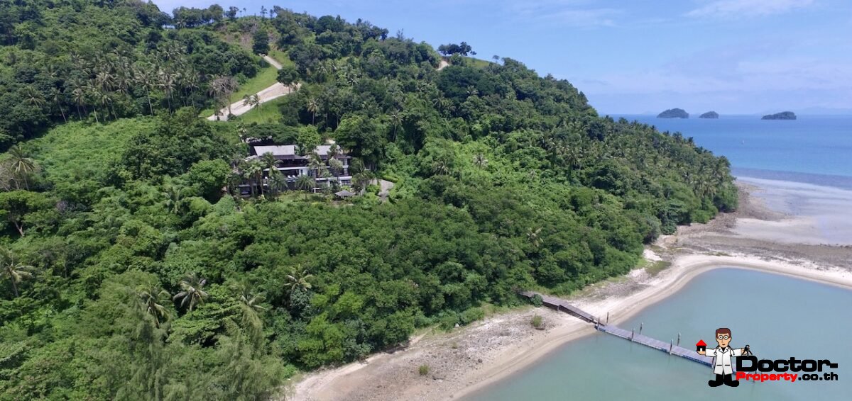 Beachfront 5 Bedroom Villa - Taling Ngam - Koh Samui - for sale