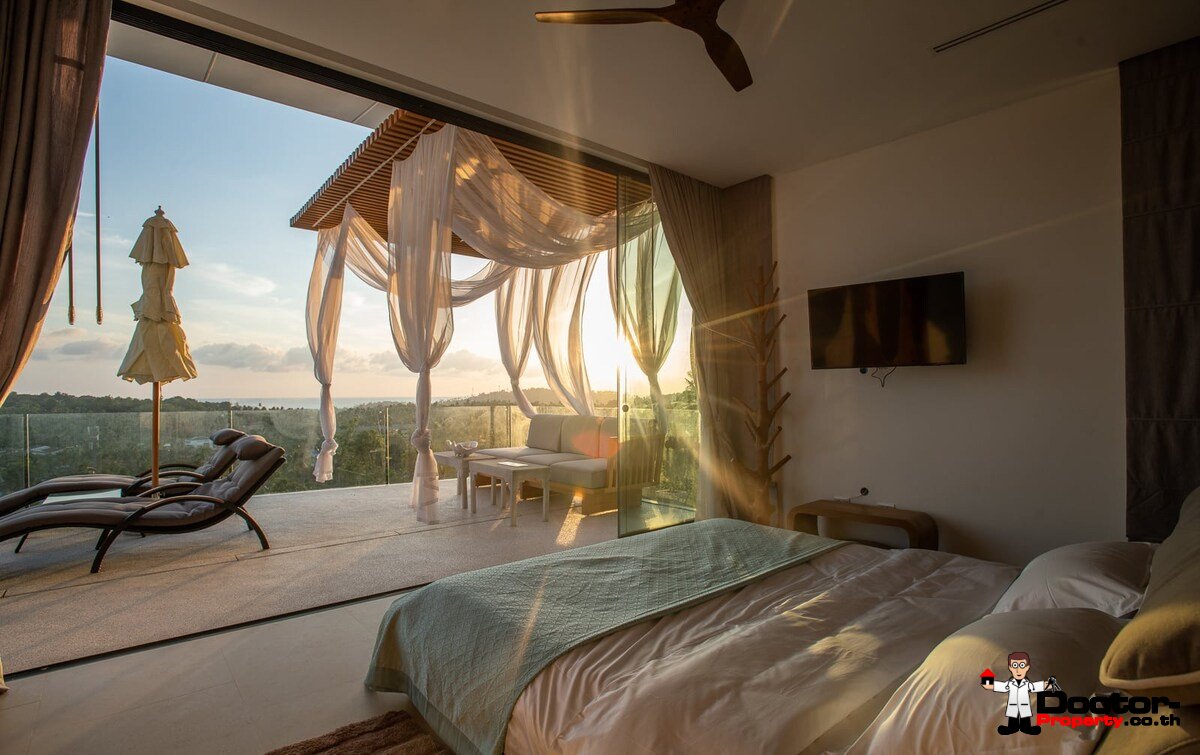 5 Bedroom Sea View Villa - Plai Laem - Koh Samui - for sale