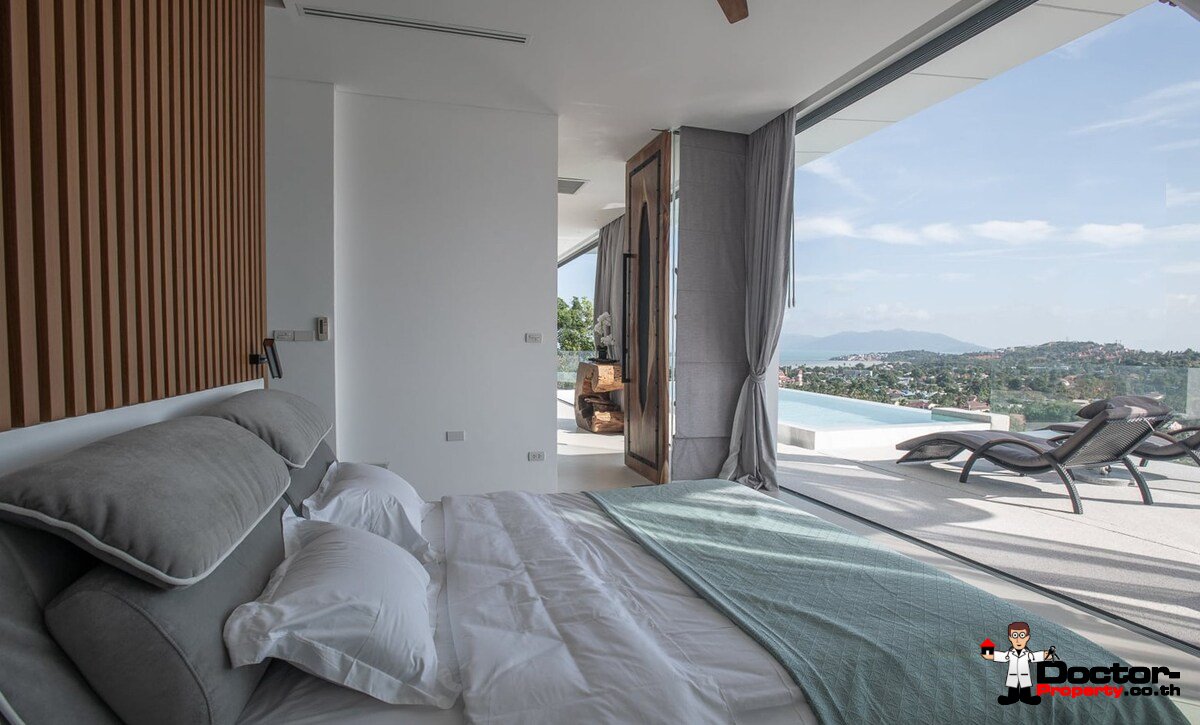 5 Bedroom Sea View Villa - Plai Laem - Koh Samui - for sale