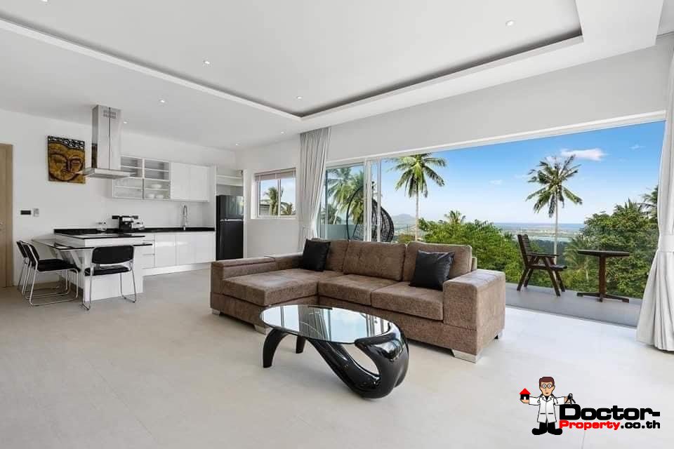 New Furnished 2 Bed Pool villa with, Seaview – Hua Thanon, Koh Samui – For Sale