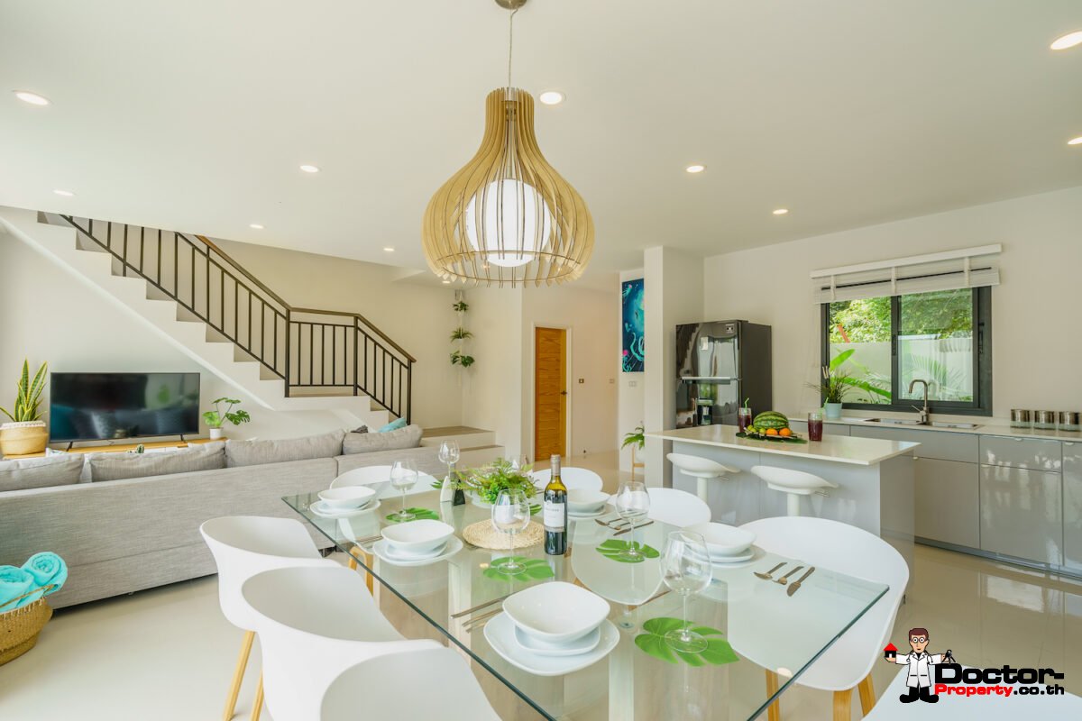 New 4 Bedroom Pool Villas in Plai Laem,  Koh Samui – For Sale