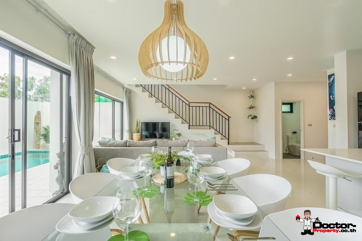 New 4 Bedroom Pool Villas in Plai Laem,  Koh Samui – For Sale