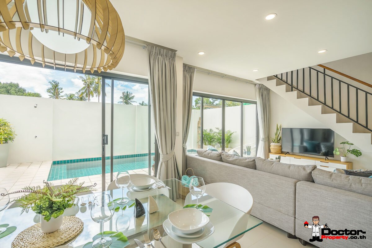 New 4 Bedroom Pool Villas in Plai Laem,  Koh Samui – For Sale