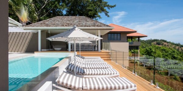 5 Bedroom Sea View Villa – Bophut, Koh Samui – For Sale