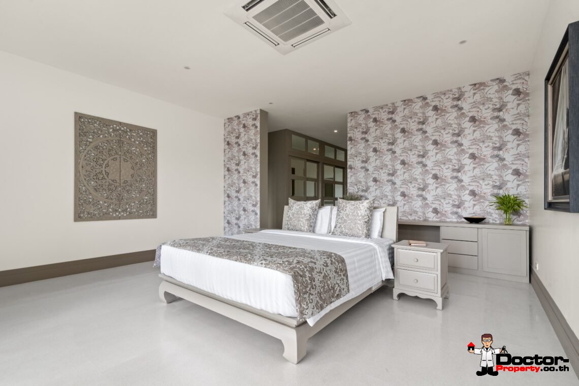 5 Bedroom Sea View Villa – Bophut, Koh Samui – For Sale