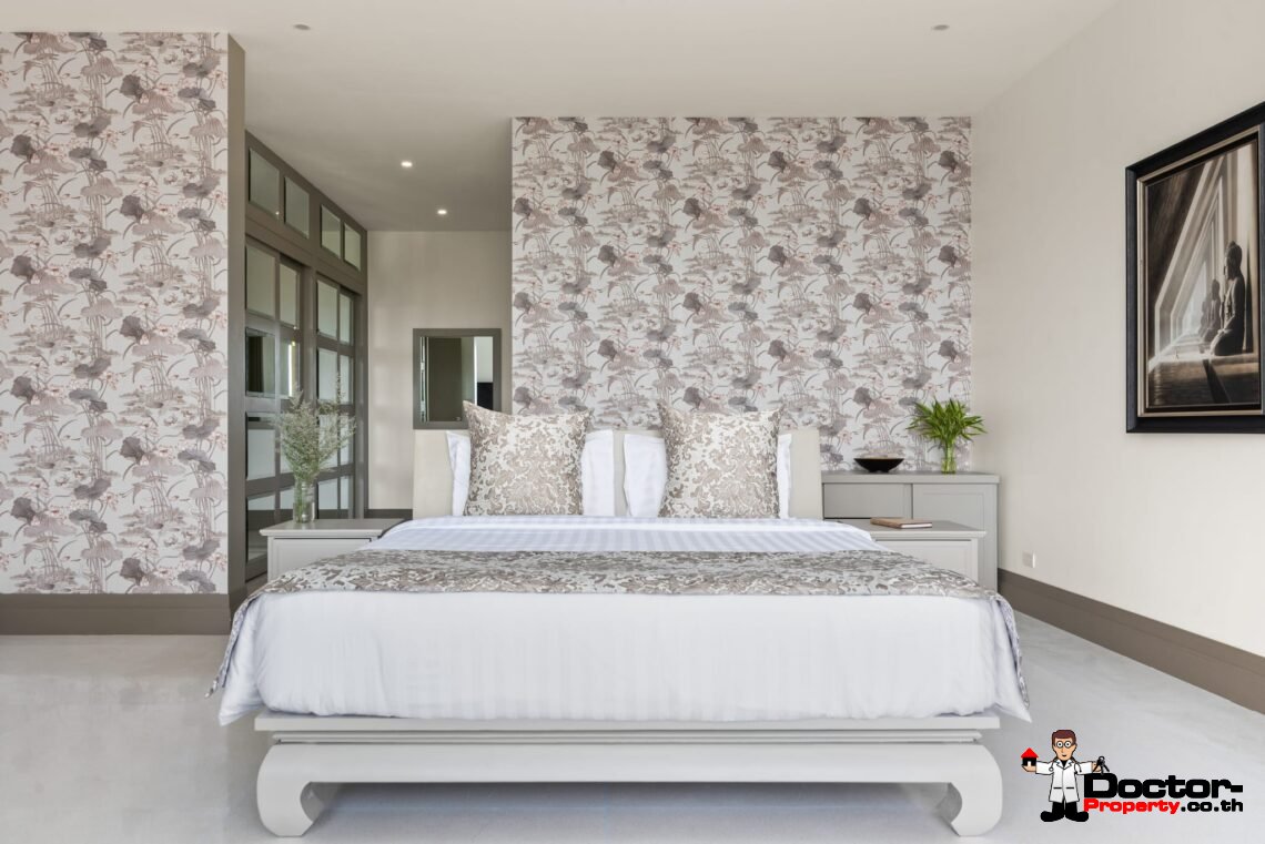 5 Bedroom Sea View Villa – Bophut, Koh Samui – For Sale